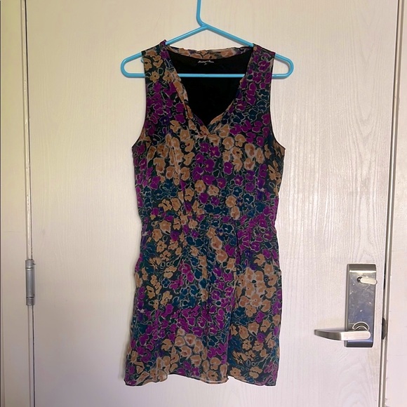 Madewell Floral Sleeveless Dress - Multicolor size 6 - Picture 3 of 8